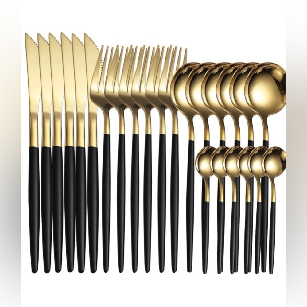 Stainless Steel Cutlery Set- 3 Sets (72pcs)